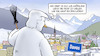Cartoon: Davos kaufen (small) by Harm Bengen tagged davos,weltwirtschaftsforum,schweiz,berge,grönland,trump,kaufen,harm,bengen,cartoon,karikatur