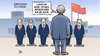 Cartoon: Erdogan in China (small) by Harm Bengen tagged erdogan,china,bombardieren,bomben,luftwaffe,kurden,nato,is,isis,türkei,krieg,harm,bengen,cartoon,karikatur