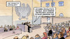 Cartoon: Erdogan vs. Bundestag (small) by Harm Bengen tagged debatte,erdogan,bundestag,bluttests,präsident,urinprobe,türkei,armenien,resolution,harm,bengen,cartoon,karikatur