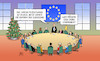 Cartoon: Europa-Stühle (small) by Harm Bengen tagged flüchtlinge,reform,eurozone,umdrehen,europa,gipfel,weihnachten,harm,bengen,cartoon,karikatur