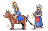 Cartoon: Europa und Niederlande (small) by Harm Bengen tagged europa,eu,stier,niederlande,holland,referendum,nee,ukraine,protest,abstimmung,anker,harm,bengen,cartoon,karikatur