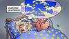 Cartoon: Europas Albtraum (small) by Harm Bengen tagged rechte,parteien,nazis,xenophobie,euro,eurofeinde,traum,albtraum,alptraum,schlafen,stier,bett,europawahl,europa,wahl,wähler,harm,bengen,cartoon,karikatur