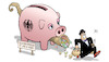 Cartoon: Füllhorn-Sparsau (small) by Harm Bengen tagged füllhorn,sparsau,sparschwein,lars,klingbeil,geld,unternehmer,kapitalist,selbstbedienung,subventionen,kürzungen,steuergeschenke,harm,bengen,cartoon,karikatur