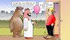 Cartoon: Gasspeicher voll (small) by Harm Bengen tagged gasspeicher,voll,energie,michel,haustür,ballon,scheich,saudi,russland,bär,harm,bengen,cartoon,karikatur