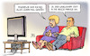 Cartoon: Heisse Phrase (small) by Harm Bengen tagged wahlkampf,heisse,phrase,reden,tv,harm,bengen,cartoon,karikatur