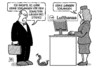 Lufthansa-Schlange