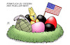 Cartoon: Mueller-Nest (small) by Harm Bengen tagged ostern,nest,hase,handgranate,mueller,report,trump,usa,untersuchung,russland,affäre,geschwärzt,harm,bengen,cartoon,karikatur