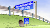 Cartoon: Neue Seidenstrasse (small) by Harm Bengen tagged neue,seidenstraße,krötentunnel,china,eu,europa,wirtschaft,autobahn,harm,bengen,cartoon,karikatur