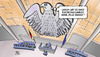 Cartoon: Pille danach (small) by Harm Bengen tagged bundestagwahlen,grosse,koalition,bundesadler,gedanke,verhuetung,pille,danach,politik,harm,bengen,cartoon,karikatur