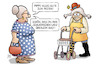 Cartoon: Pippi 75 (small) by Harm Bengen tagged pippi,langstrumpf,75,geburtstag,rollator,schwedischer,weg,corona,harm,bengen,cartoon,karikatur