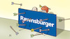 Cartoon: Ravensburger Shitstorm (small) by Harm Bengen tagged ravensburger,verlag,shitstorm,pfeile,indianer,kulturelle,aneignung,karl,may,winnetou,buch,rückzug,harm,bengen,cartoon,karikatur