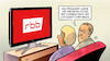 Cartoon: RBB-Intendantin (small) by Harm Bengen tagged rbb,intendantin,programm,korruption,vetternwirtschaft,wirtschaft,tv,schlesinger,harm,bengen,cartoon,karikatur