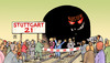 Cartoon: S21-Kosten (small) by Harm Bengen tagged s21,stuttgart,21,kosten,bahnbahnhof,kopfbahnhof,tiefbahnhof,k21,geißler,schlichtung,streßtest,stresstest
