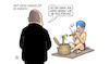 Cartoon: Scholz in Indien (small) by Harm Bengen tagged scholz,kanzler,indien,fakir,schlangenbeschwörer,nagelbett,nagelbrett,harm,bengen,cartoon,karikatur