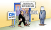 Cartoon: Seehofers Denkzettel (small) by Harm Bengen tagged seehofer,denkzettel,csu,parteitag,wahl,harm,bengen,cartoon,karikatur