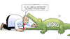 Cartoon: Spahn (small) by Harm Bengen tagged spahn,gesundheitsminister,tierarzt,groko,harm,bengen,cartoon,karikatur
