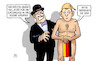 Cartoon: Tasche des nackten Mannes