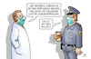 Cartoon: Tierarzt-Impfungen (small) by Harm Bengen tagged tierärzte,tierarzt,impfungen,sauhunde,schweinepriester,bullen,arzt,polizist,polizei,corona,masken,harm,bengen,cartoon,karikatur