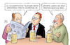 Cartoon: Tillerson und Nordkorea (small) by Harm Bengen tagged usa,aussenminister,tillerson,nordkorea,trump,kim,stammtisch,irre,witz,harm,bengen,cartoon,karikatur
