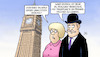 Cartoon: Treuepunkte-Wahl (small) by Harm Bengen tagged gb,uk,big,ben,wahlsystem,treuepunkte,premierminister,sunak,harm,bengen,cartoon,karikatur