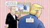 Cartoon: Trump lädt Xi ein (small) by Harm Bengen tagged trump,amtseinführung,usa,einladen,einladung,handy,kaiser,china,xi,harm,bengen,cartoon,karikatur