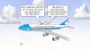 Cartoon: Trumps Asienreise (small) by Harm Bengen tagged treffen,xi,zsa,china,trump,airforce,one,flugzeug,fassungsvermögen,fäkalientanks,harm,bengen,cartoon,karikatur