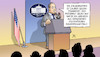 Cartoon: Trumps Steuerreform (small) by Harm Bengen tagged trump steuerreform gegenfinanziert usa präsident spicer regierungssprecher gremium milchmädchen rechnung harm bengen cartoon karikatur