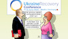 Cartoon: Ukraine-Wiederaufbau (small) by Harm Bengen tagged ukraine,wiederaufbaukonferenz,putin,abbruch,konferenz,nordkorea,russland,krieg,harm,bengen,cartoon,karikatur