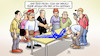 Cartoon: USA-EU-Zolldeal-Tisch (small) by Harm Bengen tagged tisch,zölle,zolldeal,prozent,trump,von,der,leyen,vdl,touristen,schottland,eu,usa,harm,bengen,cartoon,karikatur