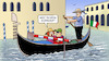 Cartoon: Venedig-Eintritt (small) by Harm Bengen tagged kleingeld,venedig,gondel,tourismus,eintritt,schranke,italien,harm,bengen,cartoon,karikatur