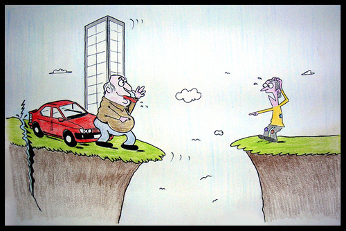 Cartoon: Rich and Poor (medium) by cizofreni tagged rich,poor,zengin,fakir,yoksulluk