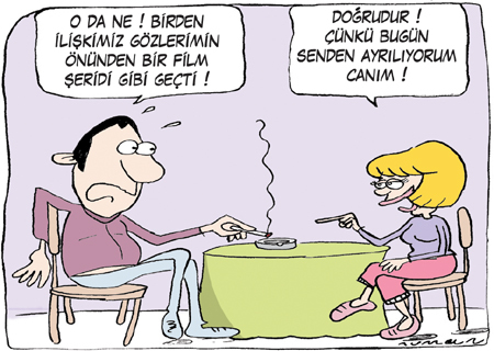 Cartoon: Terkediyom seni (medium) by cizofreni tagged sevgili,asik,flort,ayrilik