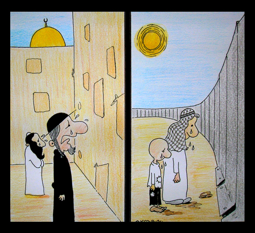 Cartoon: The Wall (medium) by cizofreni tagged wall,duvar,filistin,israil,palestine,israel,kudüs,jerusalem