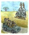 Cartoon: Photo Safari (small) by vladan tagged photo,safari,animals,savanna,camera,jeep,giraffe,elephant,zebra,lion,rhino