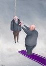 Cartoon: dictator (small) by caferli tagged politic
