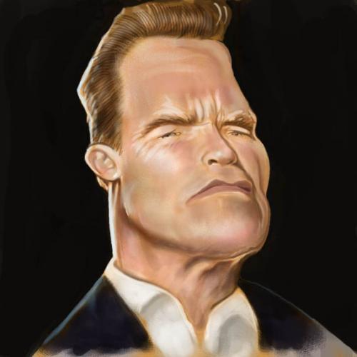 Cartoon: Arnie (medium) by jonesmac2006 tagged arnie