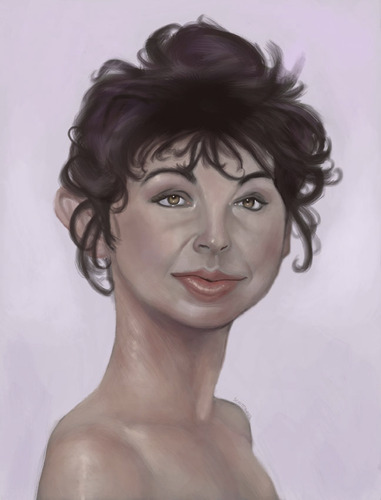 Cartoon: Kate Bush (medium) by jonesmac2006 tagged kate,bush,caricature