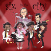 Cartoon: Six in the city (small) by Juls tagged music