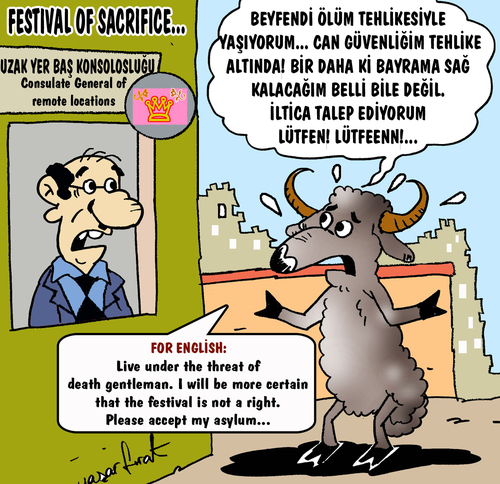 Cartoon: bayram (medium) by komikadam tagged bayram