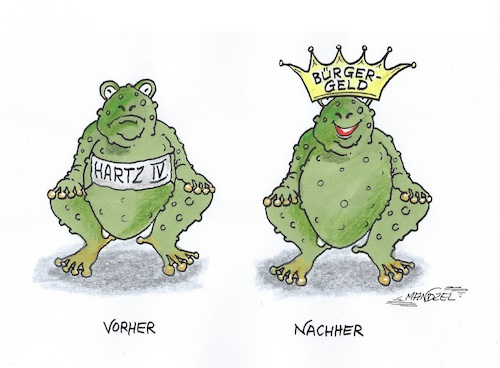 Cartoon: Bürgergeld (medium) by mandzel tagged hartz,bürgergeld,sozialstaat,deutschland,heil,arbeit,hartz,bürgergeld,sozialstaat,deutschland,heil,arbeit
