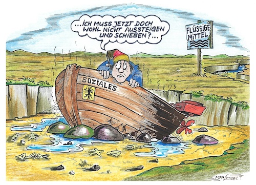 Da gerät etwas ins Stocken...
