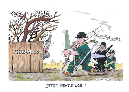 Cartoon: Die Angst geht um (medium) by mandzel tagged cdu,wirtschaftsrat,geldumschichtungen,sozialkürzungen,cdu,wirtschaftsrat,geldumschichtungen,sozialkürzungen