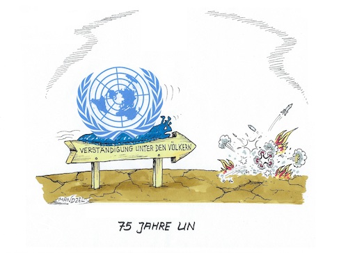 Die UNO ist ständig bemüht...