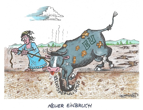Cartoon: Europawahl (medium) by mandzel tagged eu,wahl,europagegner,populisten,eu,wahl,europagegner,populisten