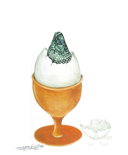 Cartoon: Frohe Ostern (medium) by mandzel tagged ostern,ostern