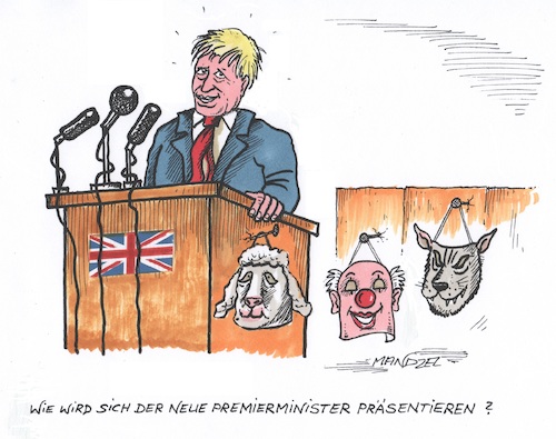 Cartoon: Johnson (medium) by mandzel tagged großbritannien,premierminister,brexit,johnson,großbritannien,premierminister,brexit,johnson