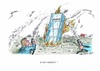 Cartoon: Bankenrettung in Spanien (small) by mandzel tagged spanien,eu,brennende,banken,löschversuche,mit,milliarden,euro