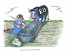 Cartoon: Bankgeheimnis wird eingesargt (small) by mandzel tagged bankgeheimnis,eu,sargnägel,steuerflucht