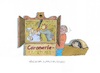 Cartoon: Corona-Spiele (small) by mandzel tagged kneipensterben,corona,merkel,pandemieregeln,deutschland,mandzel,karikatur,drosten
