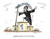 Cartoon: Der Tod auf den ersten Plätzen (small) by mandzel tagged olympiade,nahost,freude,leid,siege,tod